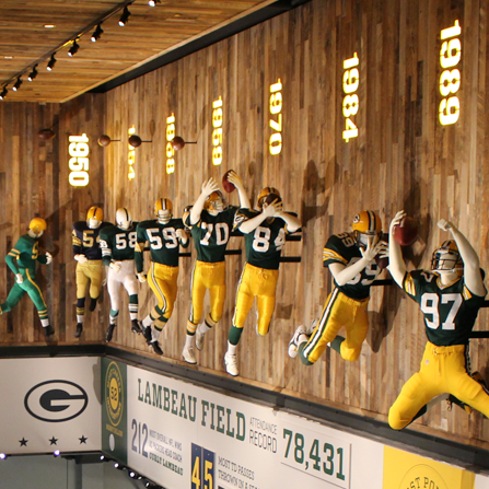 Green Bay Packers Hall of Fame - Case Study - 1220 Exhibits