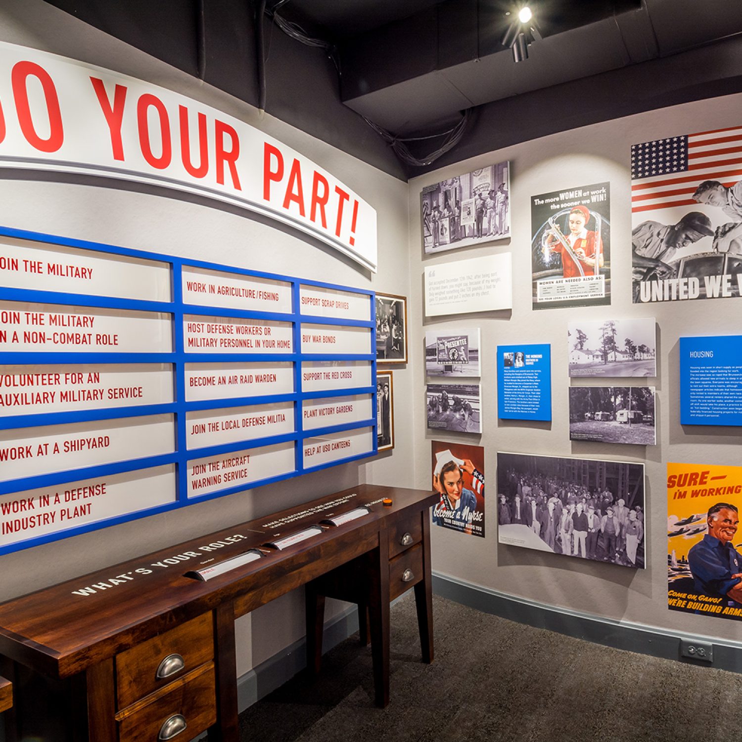 World War II Home Front Museum at the Historic Coast Guard Station, East Beach, St. Simons Island, GA.