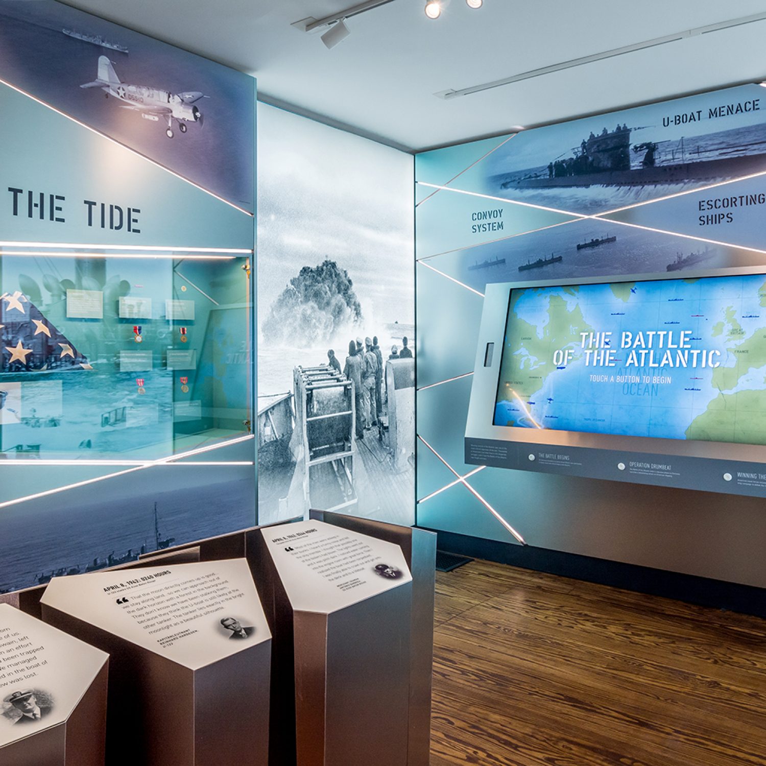 World War II Home Front Museum at the Historic Coast Guard Station, East Beach, St. Simons Island, GA.